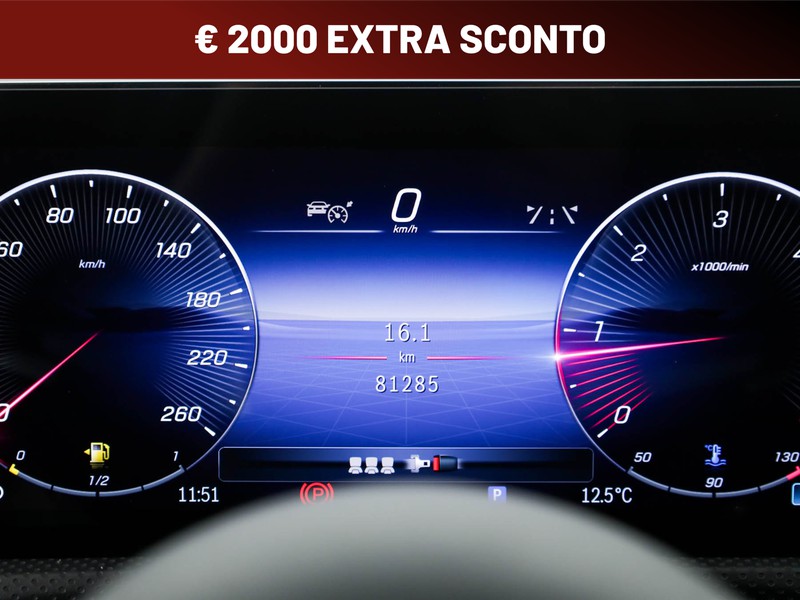 Mercedes Classe A 180 d amg line advanced plus auto diesel nero