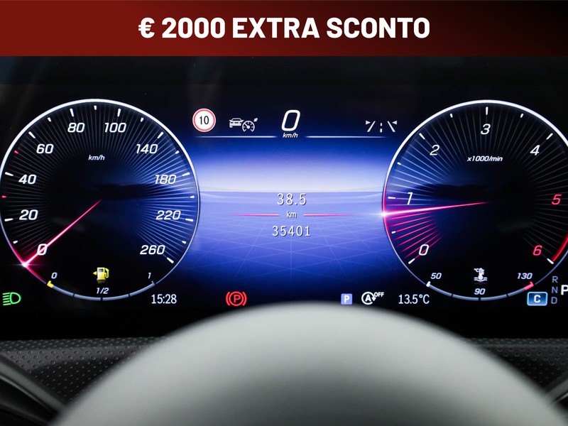 Mercedes Classe A 180 d amg line advanced plus auto diesel nero