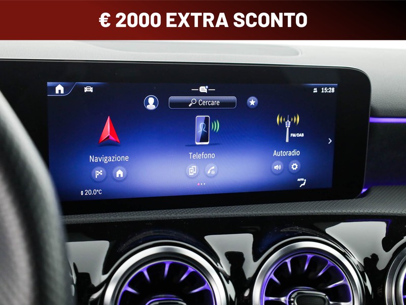 Mercedes Classe A 180 d amg line advanced plus auto diesel nero