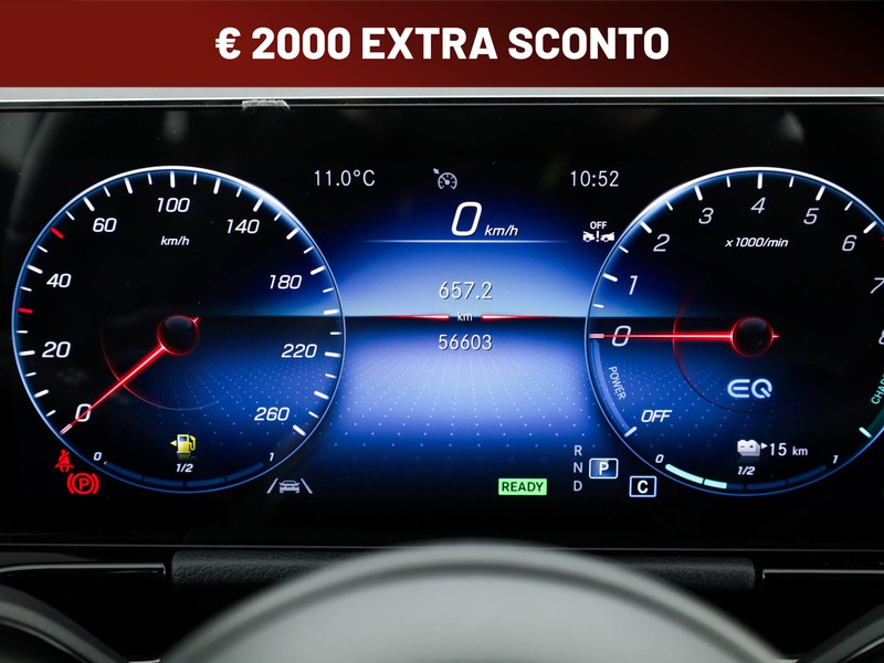 Mercedes GLA 250 e phev (eq-power) business extra auto ibrido argento