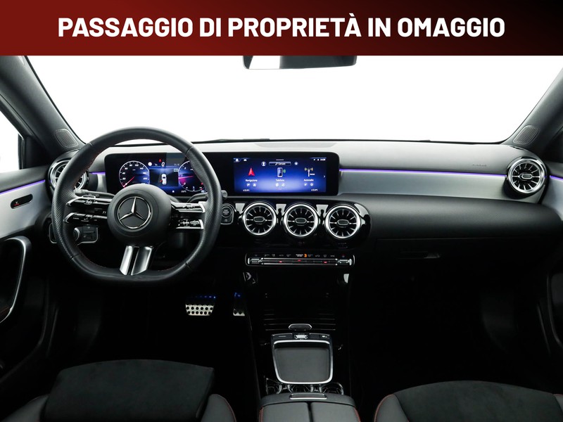 Mercedes Classe A 200 d amg line advanced plus auto diesel bianco