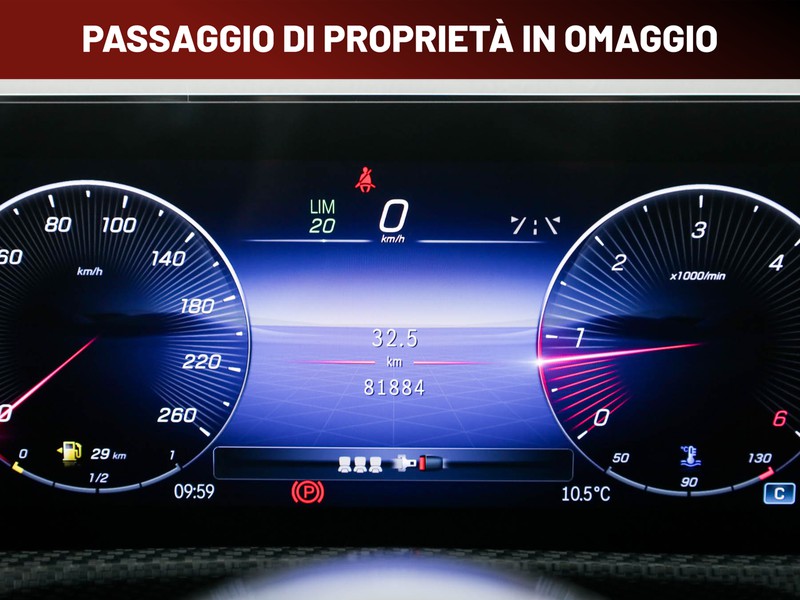 Mercedes Classe A 180 d executive auto diesel nero