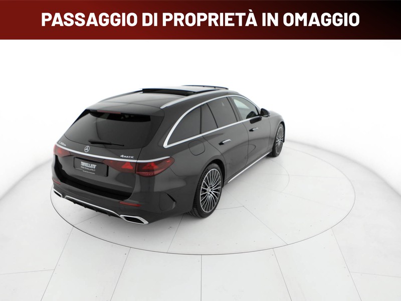 Mercedes Classe E SW sw 300 de phev amg line premium 4matic auto ibrido grigio