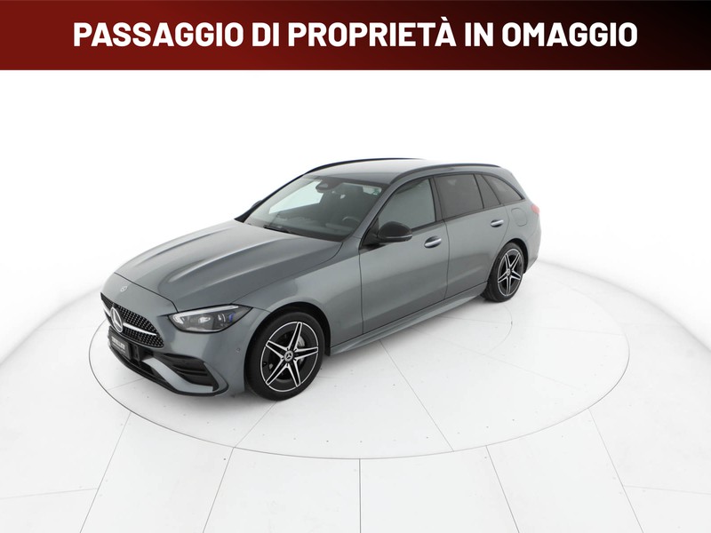 Mercedes Classe C SW sw 300 e phev premium auto ibrido grigio