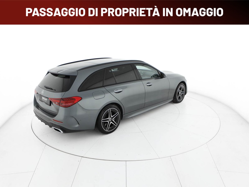 Mercedes Classe C SW sw 300 e phev premium auto ibrido grigio