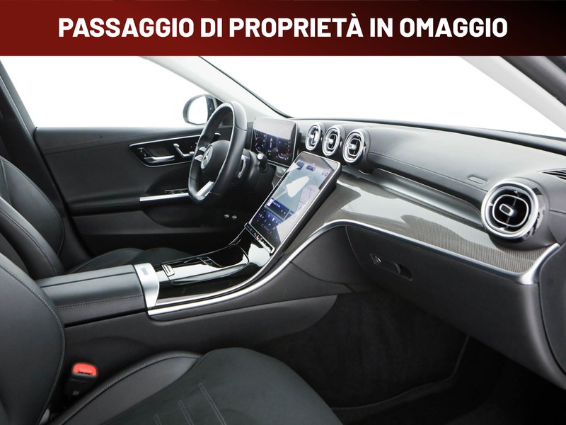 Mercedes Classe C SW sw 300 e phev premium auto ibrido grigio