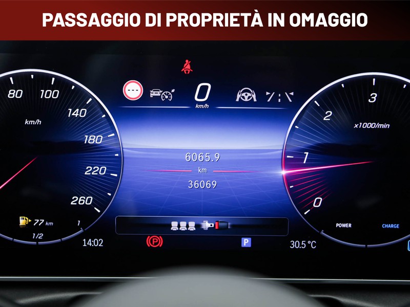 Mercedes Classe C SW sw 300 d mhev amg line premium auto ibrido grigio