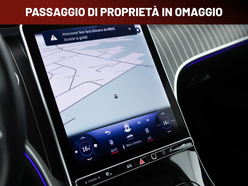 Mercedes Classe C SW sw 300 d mhev amg line premium auto ibrido grigio