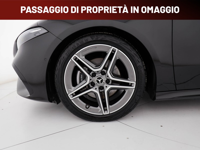 Mercedes Classe A 180 d amg line premium auto diesel nero