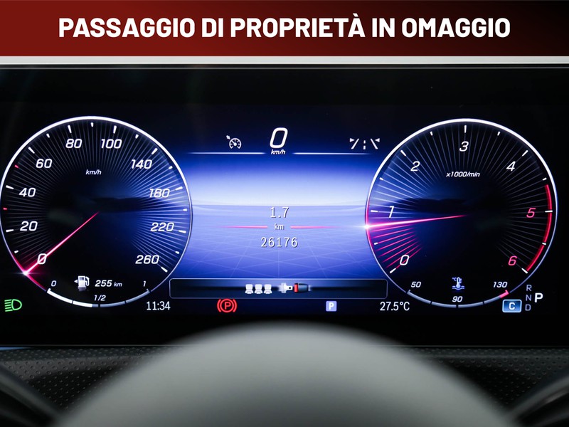 Mercedes Classe A 180 d amg line premium auto diesel nero