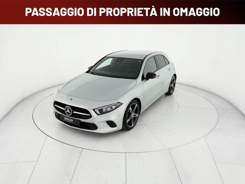 Mercedes Classe A 180 d sport night edition auto diesel argento