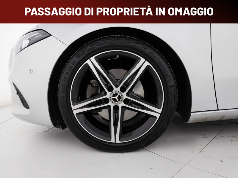 Mercedes Classe A 180 d sport night edition auto diesel argento