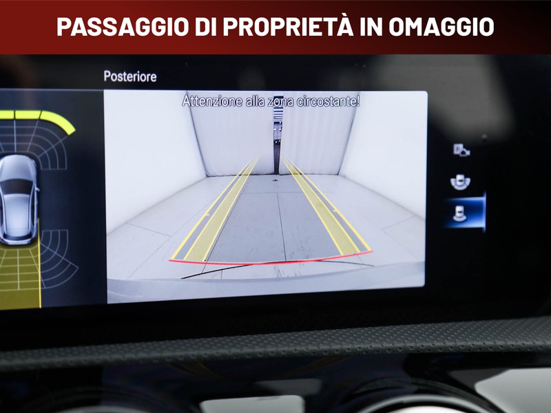 Mercedes Classe A 180 d sport night edition auto diesel argento