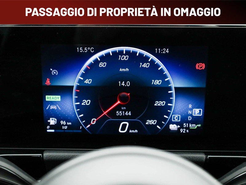 Mercedes GLA 250 e phev (eq-power) sport auto ibrido bianco