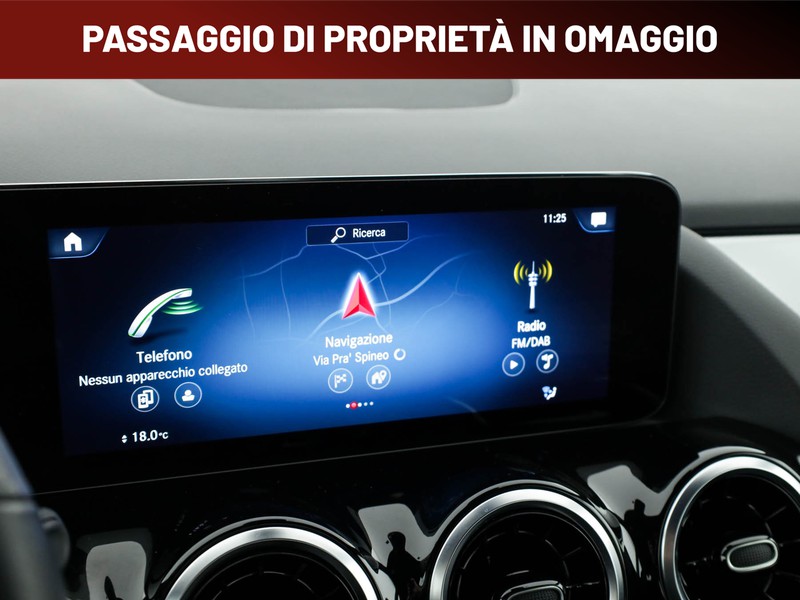 Mercedes GLA 250 e phev (eq-power) sport auto ibrido bianco