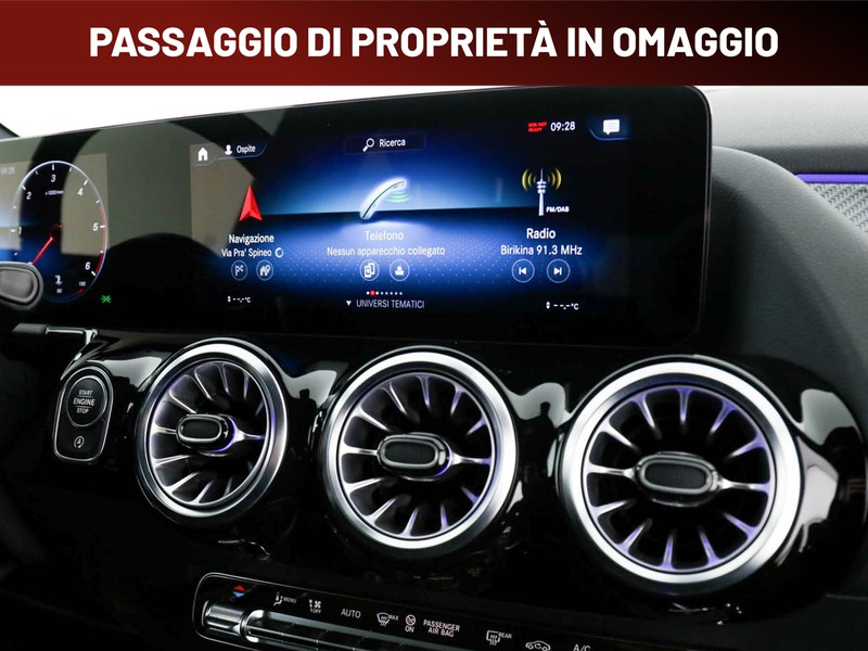 Mercedes GLA 200 d premium auto diesel nero