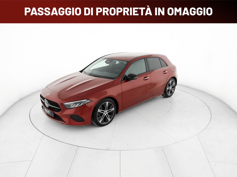 Mercedes Classe A 180 d progressive advanced plus auto diesel rosso