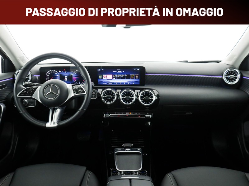 Mercedes Classe A 180 d progressive advanced plus auto diesel rosso