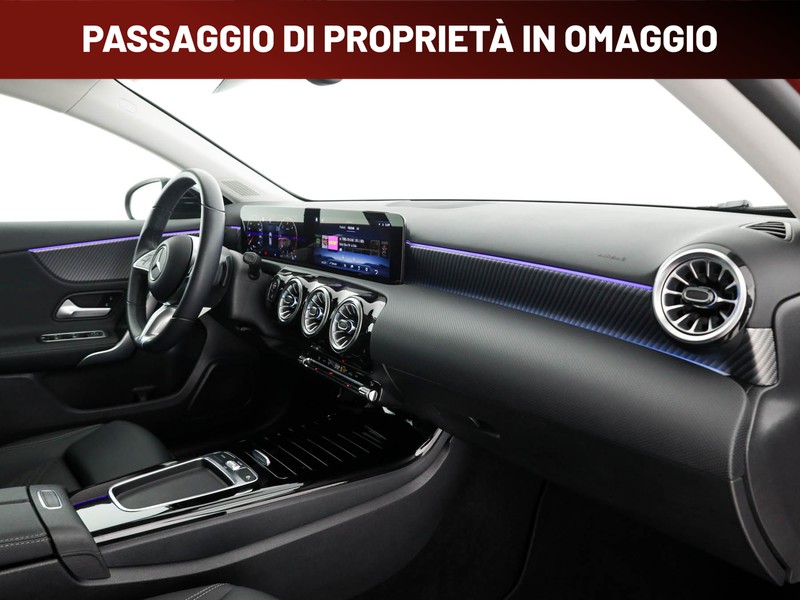 Mercedes Classe A 180 d progressive advanced plus auto diesel rosso