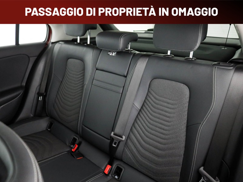 Mercedes Classe A 180 d progressive advanced plus auto diesel rosso