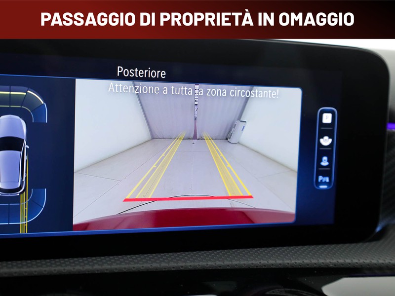 Mercedes Classe A 180 d progressive advanced plus auto diesel rosso