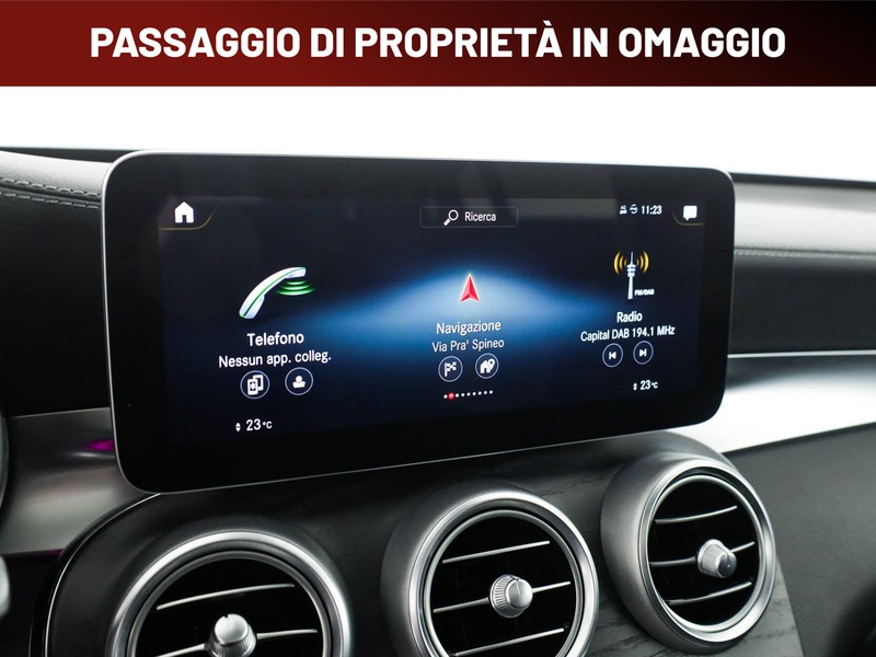 Mercedes GLC Coupè coupe 300 d premium 4matic auto diesel nero