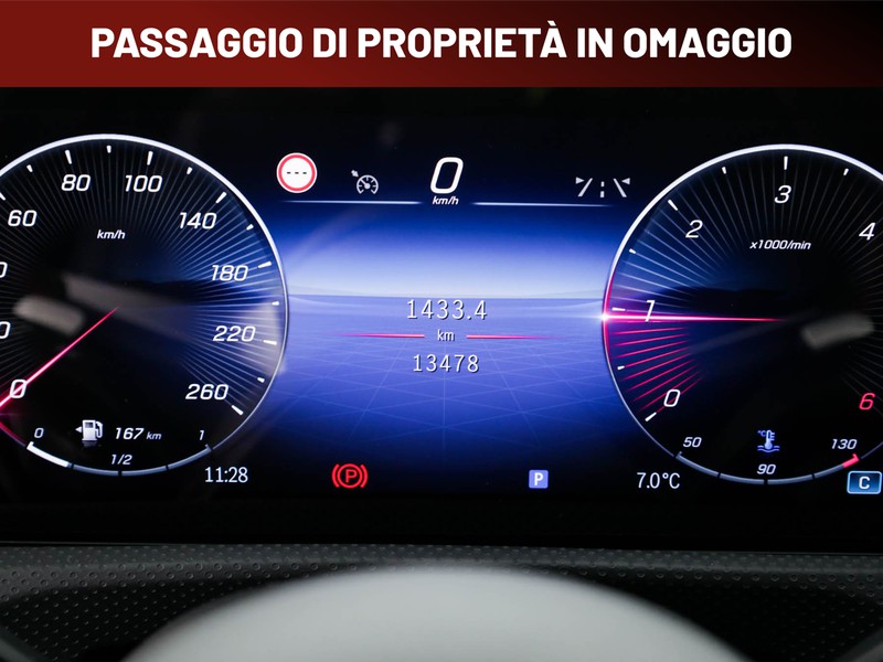 Mercedes Classe A 180 d amg line advanced plus auto diesel grigio