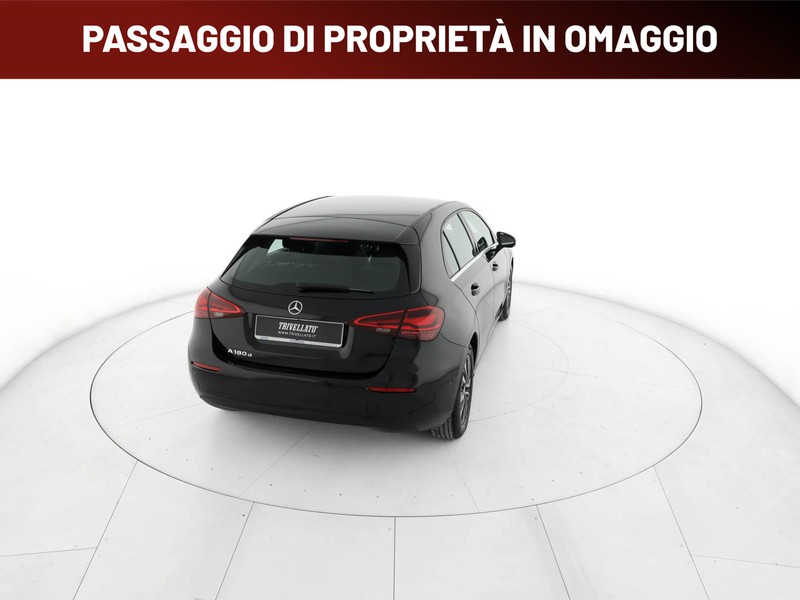 Mercedes Classe A 180 d executive auto diesel nero