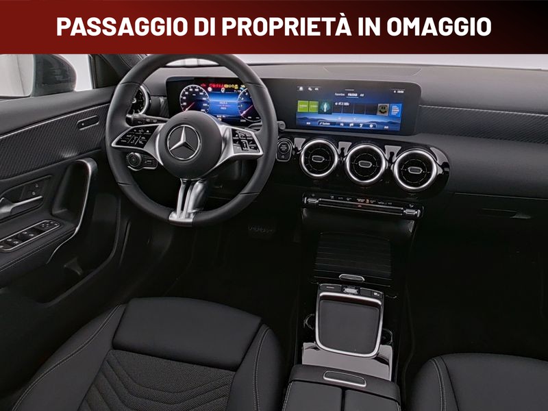 Mercedes Classe A 180 progressive advanced auto ibrido bianco