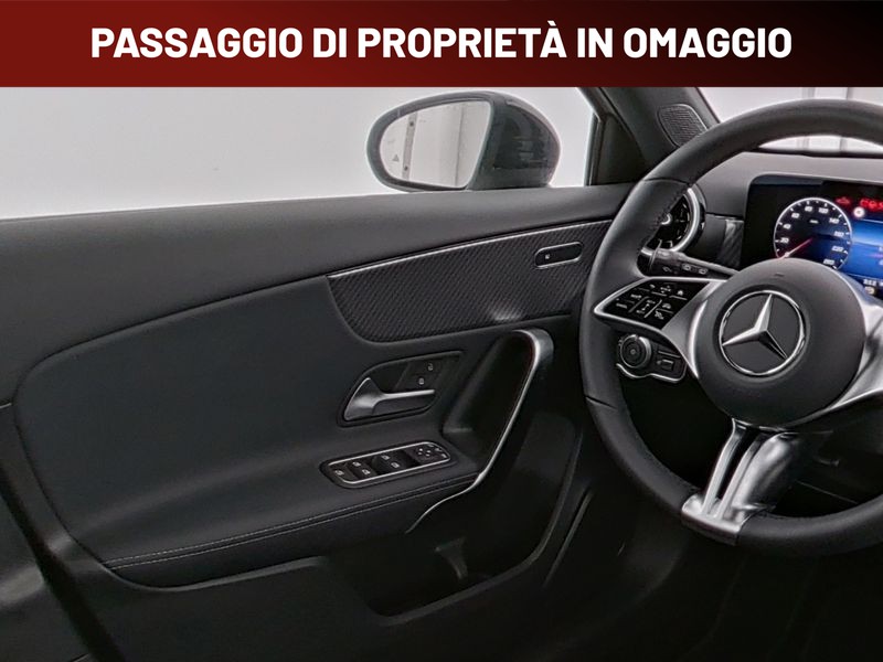 Mercedes Classe A 180 progressive advanced auto ibrido bianco