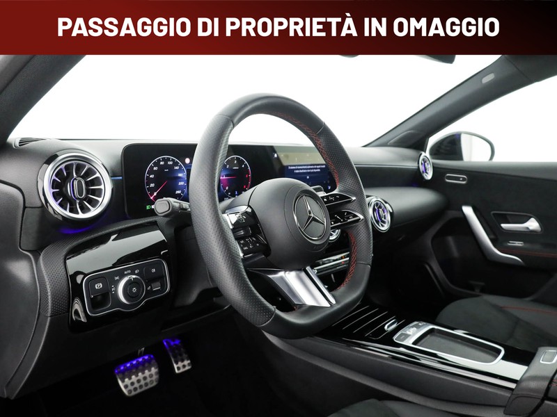 Mercedes Classe A 180 d amg line advanced plus auto diesel bianco