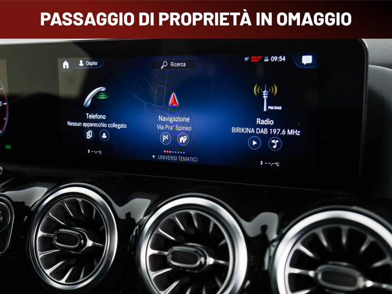 Mercedes GLA 200 d premium auto diesel nero