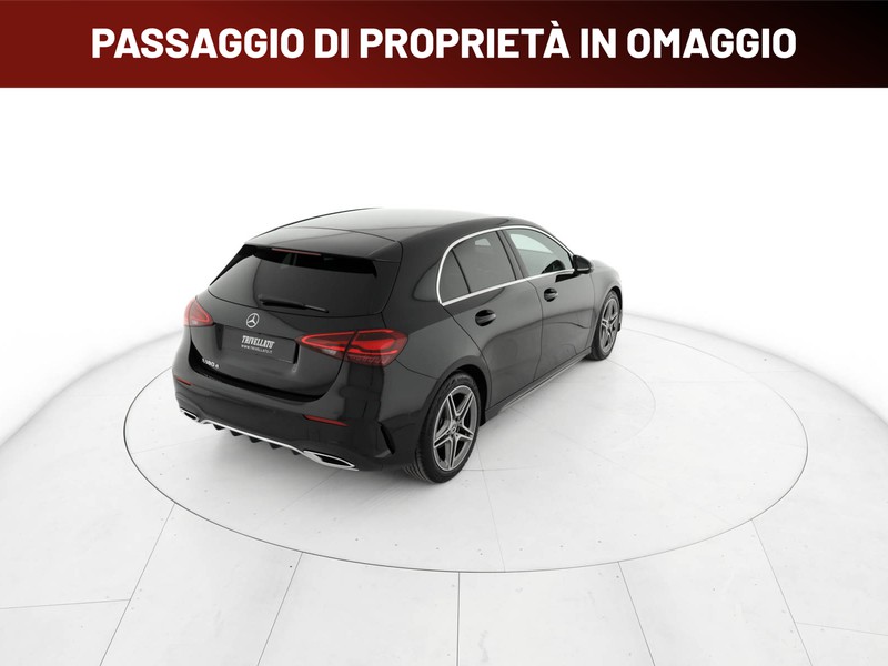 Mercedes Classe A 180 d amg line advanced auto diesel nero