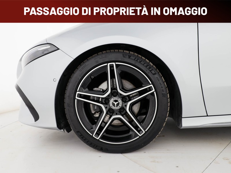 Mercedes Classe A 180 d amg line advanced plus auto diesel argento
