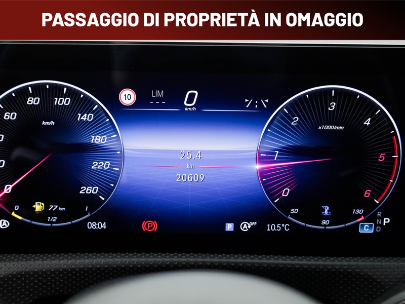 Mercedes Classe A 180 d amg line advanced plus auto diesel nero