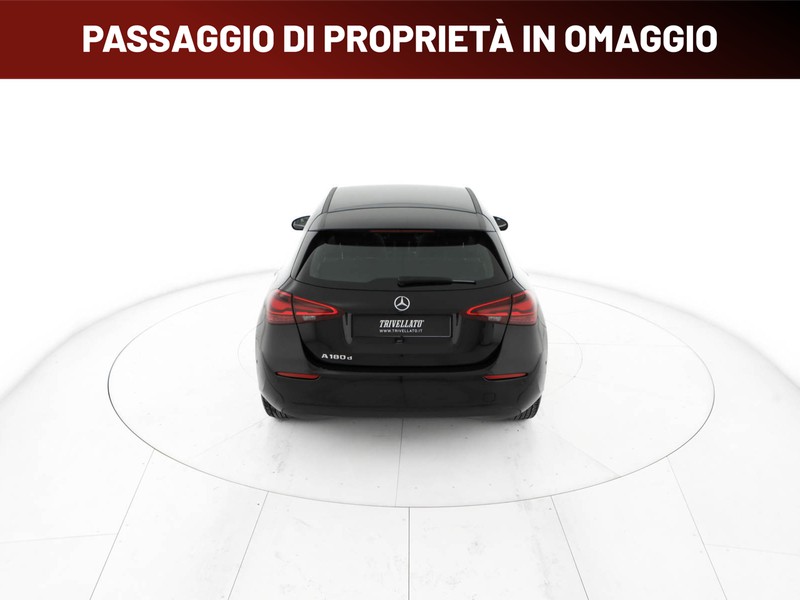 Mercedes Classe A 180 d advanced auto diesel nero