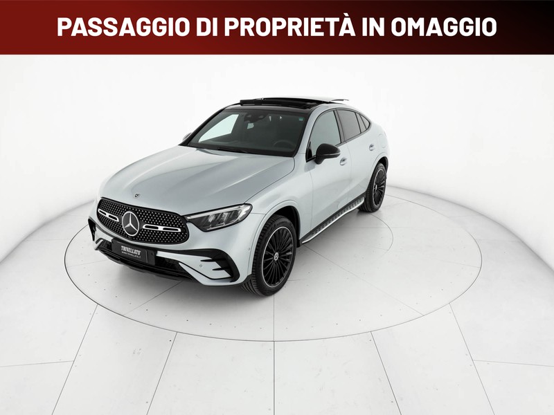 Mercedes GLC Coupè coupe 300 de phev amg line advanced plus 4matic auto ibrido argento