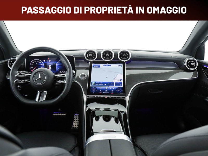 Mercedes GLC Coupè coupe 300 de phev amg line advanced plus 4matic auto ibrido argento