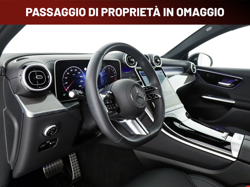 Mercedes GLC Coupè coupe 300 de phev amg line advanced plus 4matic auto ibrido argento