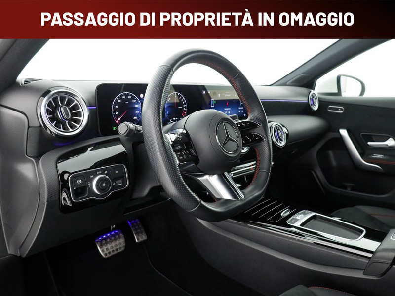 Mercedes Classe A 250 e phev amg line advanced plus auto ibrido bianco