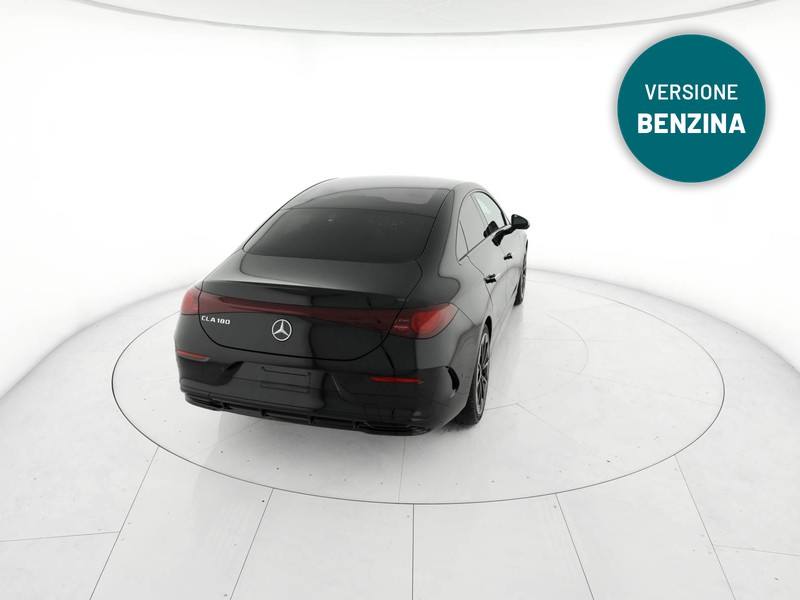 Mercedes CLA Coupè 180 premium auto ibrido nero