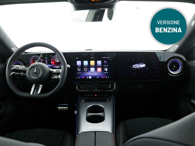 Mercedes CLA Coupè 180 premium auto ibrido nero