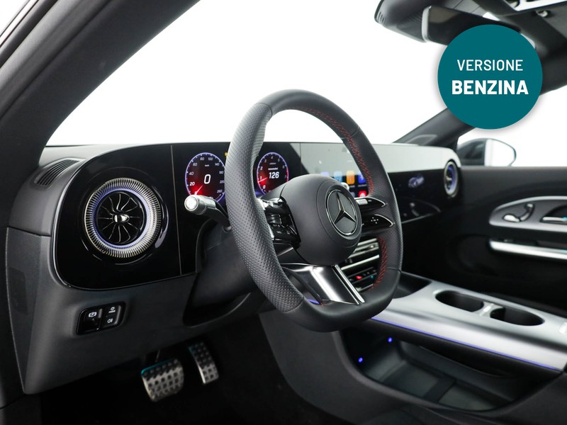 Mercedes CLA Coupè 180 premium auto ibrido nero