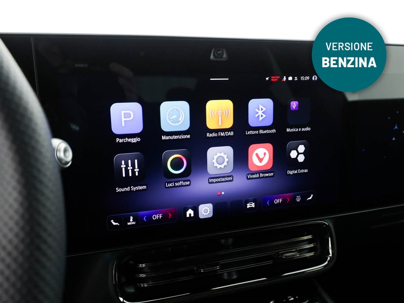 Mercedes CLA Coupè 180 premium auto ibrido nero