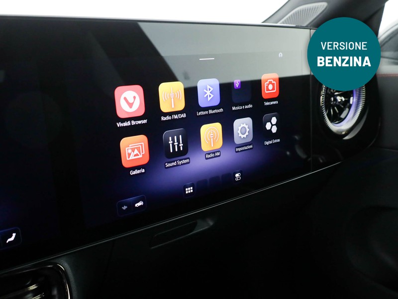 Mercedes CLA Coupè 180 premium auto ibrido nero