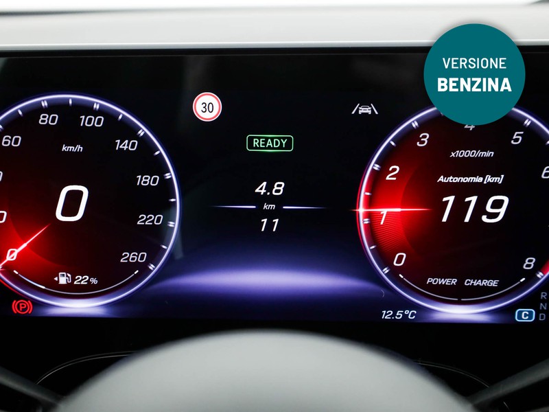 Mercedes CLA Coupè 200 premium auto ibrido 