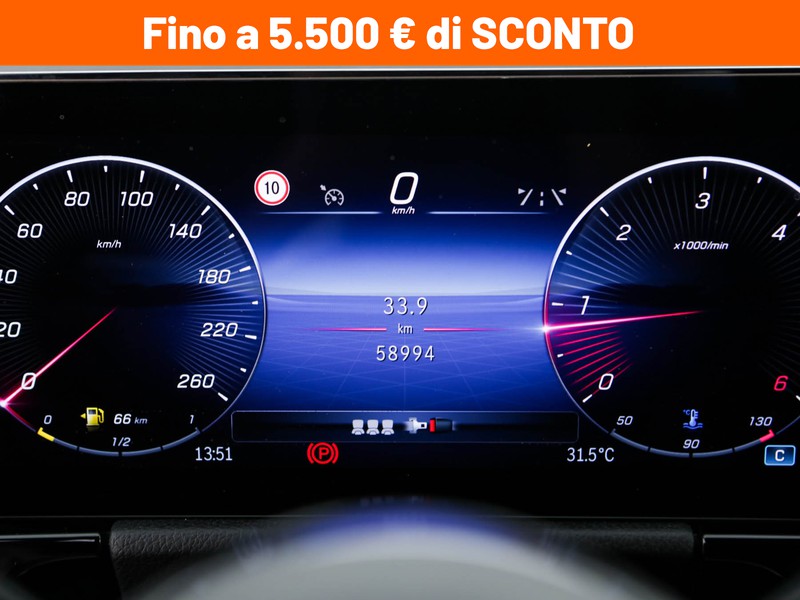 Mercedes GLA 180 d executive auto diesel nero