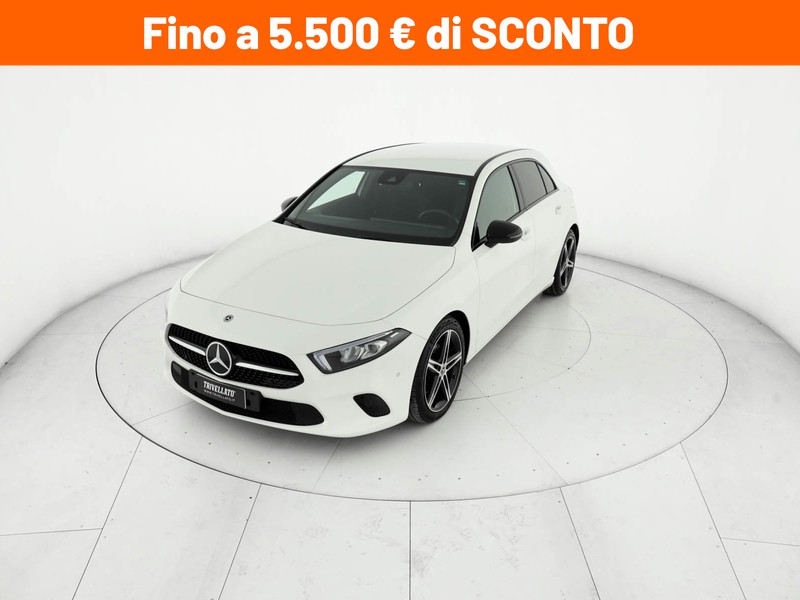 Mercedes Classe A 180 d sport auto diesel bianco