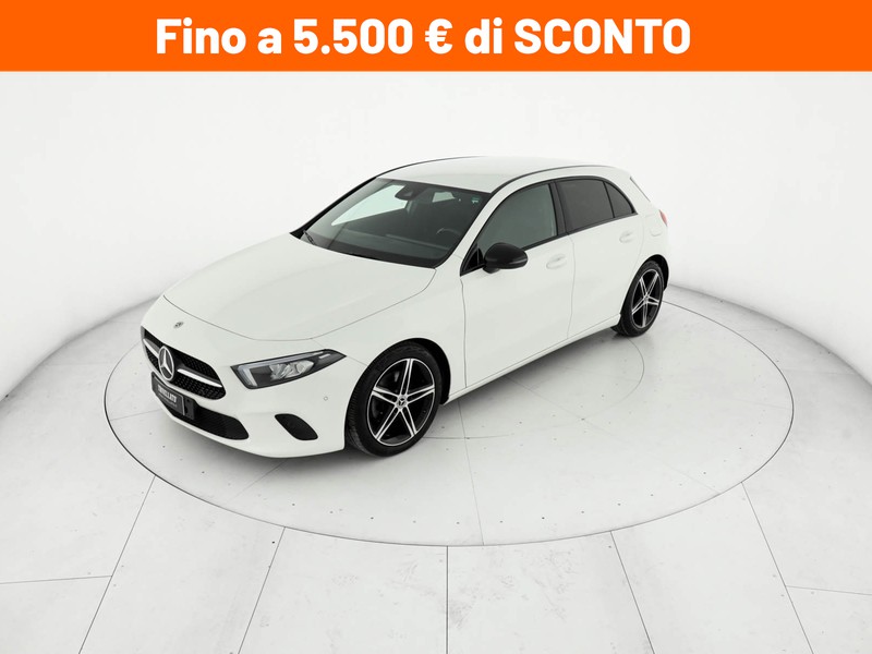 Mercedes Classe A 180 d sport auto diesel bianco