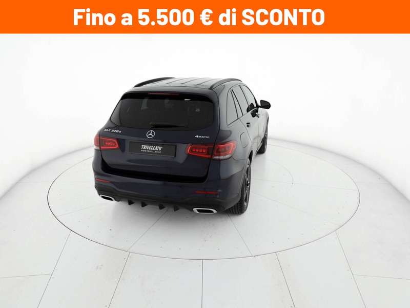 Mercedes GLC 220 d premium 4matic auto diesel blu/azzurro